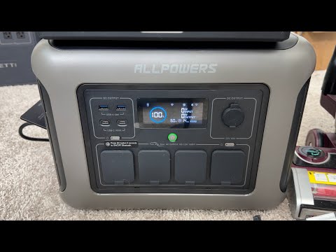ALLPOWERS R1500 LITE Portable Power Station 1600W 1056Wh