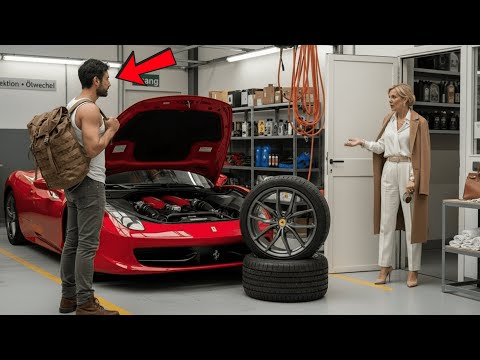 Durante 30 Días Nadie Reparó El Ferrari — Hasta Que Un Mecánico Desempleado Rogó Por Trabajo
