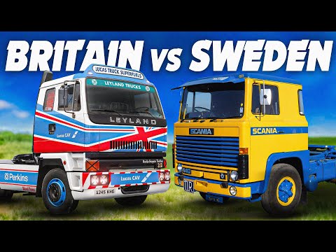 Which TRUCK Reigns Supreme Leyland Roadtrain or Scania LB140 V8?