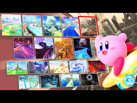 Kirby Air Riders – All 18 Tracks (Full Race Gameplay)