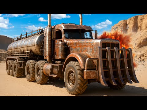 I became a SEMI TRUCK DRIVER in the Wasteland!