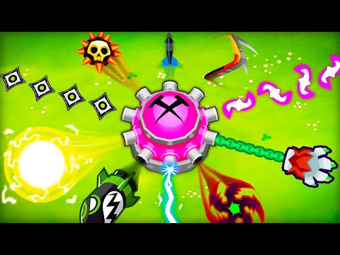 but it's RANDOM Projectiles...