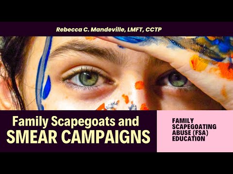 How Smear Campaigns Drive Scapegoat Abuse #scapegoat #smearcampaign #toxicfamily