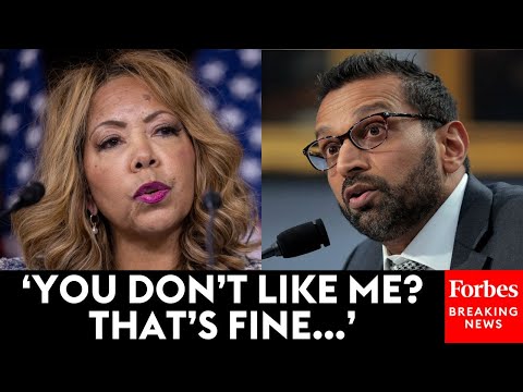 Kash Patel Explodes At Lucy McBath After She Called His Tenure As FBI Director 'Problematic'