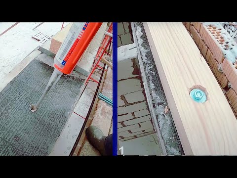 КРЕПЛЕНИЕ МАУЭРЛАТА НА ХИМИЧЕСКИЙ АНКЕР