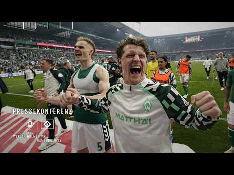 SV Werder Bremen 3:1 Hamburger SV | Press Conference | SV Werder Bremen
