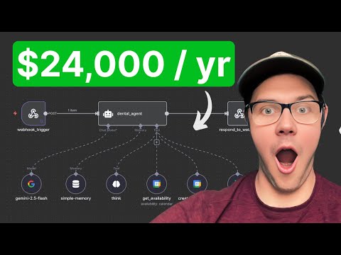 $24K/Year from this AI Dentist Voice Agent (free n8n template)
