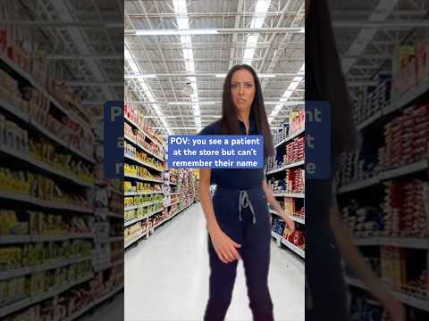 healthcare workers running into patients in public… #shorts