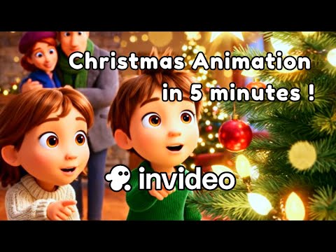 Pixar Christmas Movie Created in 5 Minutes - No Animation Skills Needed