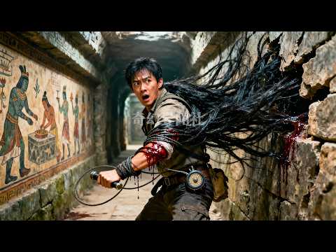 Tomb raiders enter mine tomb, nearly become hair monsters.