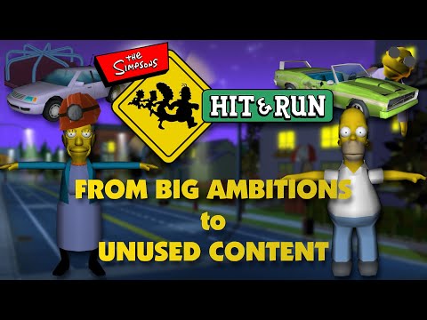 The Simpsons Hit & Run: From Big Ambitions to Unused Content