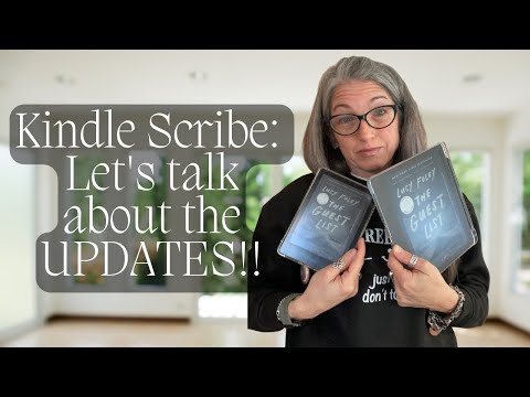 Let's Talk About the Three (3!!) Scribe Updates!! / Do I Still Love My Kindle Scribe?