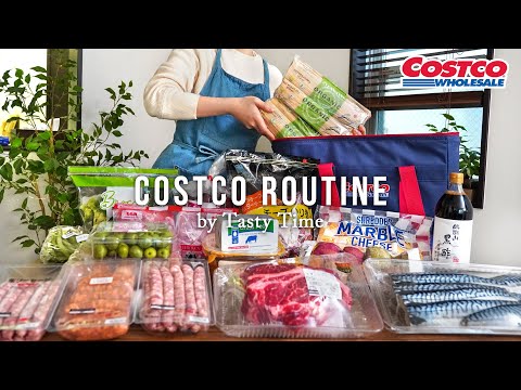 Costco bulk food frozen and stored 🇯🇵 / Meal Prep for husband's Bento box