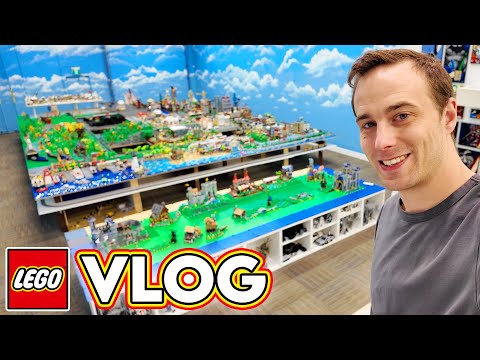 LEGO Studio VLOG | Placing Sets | City Talk | Behind the Scenes