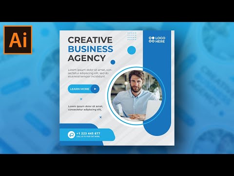 Social Media Post Design in Adobe Illustrator