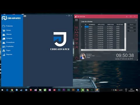 P2/ Formulario Plano Moderno, Menú animado, Only Form, Versión Completa/ C#, WinForm (Beta)