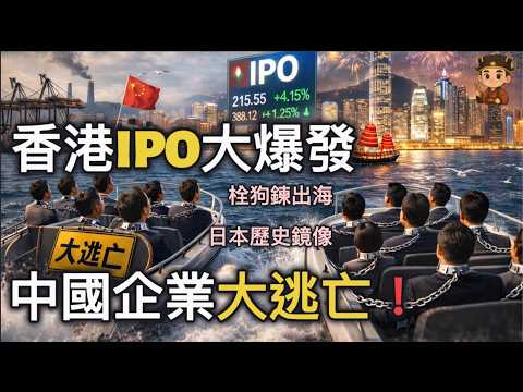 香港IPO为什么突然爆了?背后不是繁荣,而是中国企业集体大逃亡;香港IPO點解突然間大爆發?背後係繁榮還是中國企業大逃亡?|尉迟大官人
