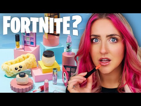 I Bought FORTNITE Makeup for CHEAP | Viral Ventures!