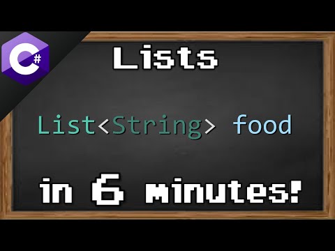 C# Lists 📃