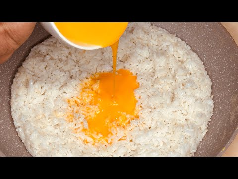 Rice with eggs is better then pizza Grandma recipes 