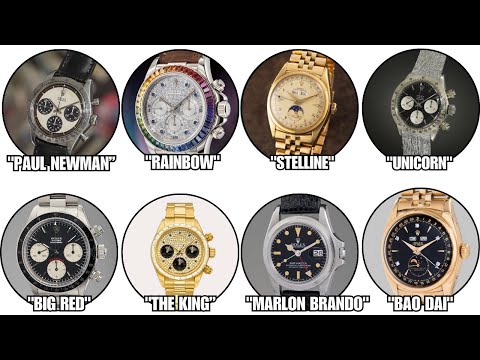 Every MOST Expensive Rolex Watches Ever Sold Explained in 11 Minutes