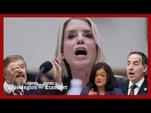 Bondi faces questions on Epstein files release in DOJ oversight hearing