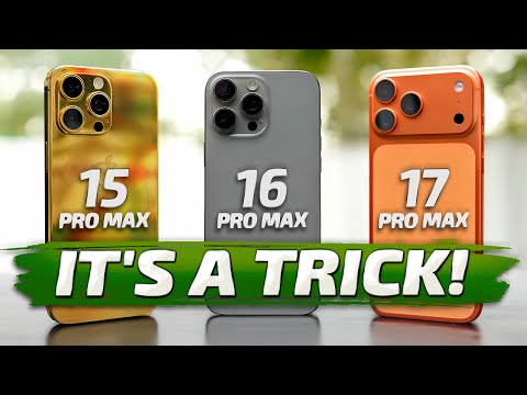 IPHONE 17 PRO MAX vs 16 PRO MAX vs 15 PRO MAX: HANDS-ON REVIEW and comparison!