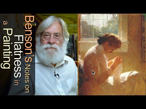 Benson’s Notes on Flatness in a Painting -457