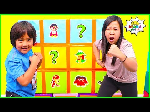 Smash Box Surprise Minute to Win it games with Ryan's World!!!