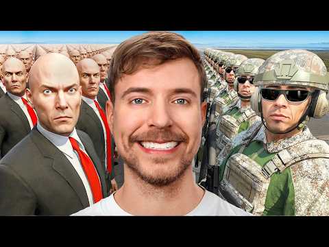 100 Assassins vs 10 Real Soldiers