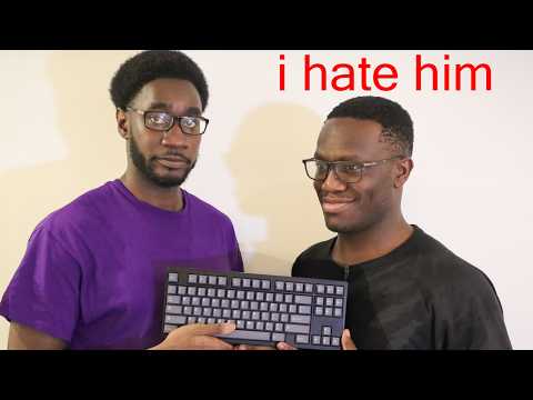 teaching deji how to build a keyboard [gone wrong]