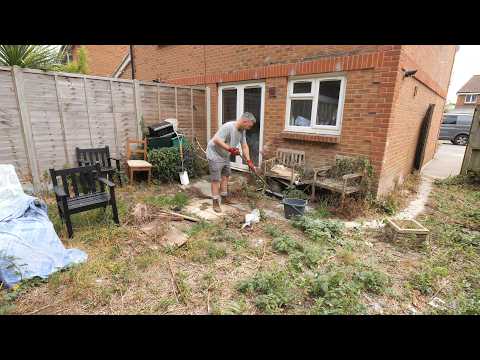 Turning Andy’s Garden Into a Safe Space for Him and His Dog (surprise gift and reaction at the end)