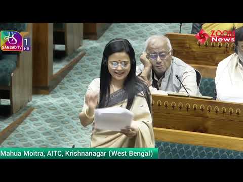 Mahua Moitra Slams VB-G RAM G Bill 2025 | Opposition Protests Removal of Gandhi’s Name from MGNREGA