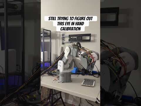 Calibrating camera for 3d printed robot arm