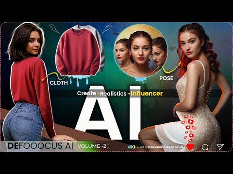 We Create Realistic AI Influencer 2024 | Ai Consistent Characters & Clothes Change AI | DeFooocus AI