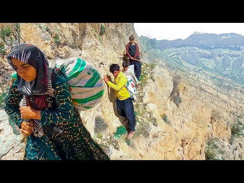village family crossing of very harsh and life threatening mountain (part 2)