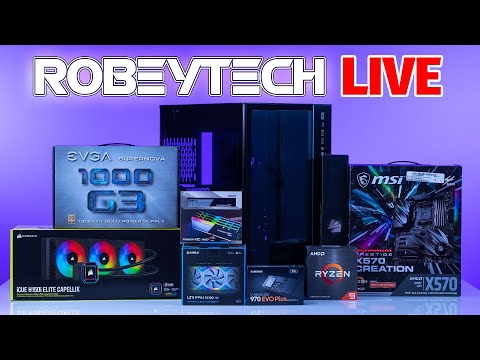 $5500 PC Build - Giveaways + Lian Li o11-Dynamic XL Build (Ryzen 9 5950x / ASUS TUF 3090)| Robeytech