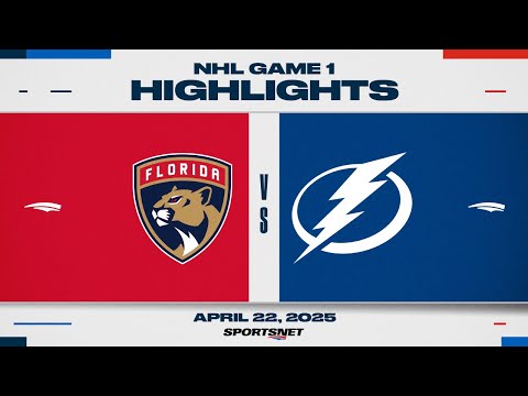 NHL Game 1 Highlights | Panthers vs. Lightning - April 22, 2025