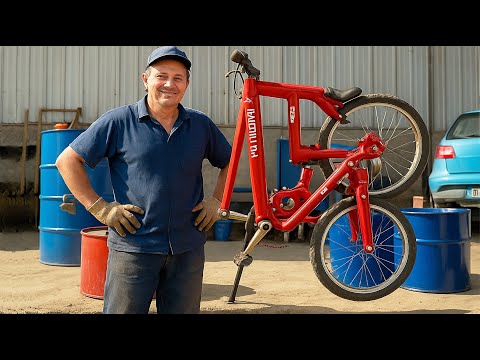 Turning Scrap into Transport: Build a Bike and Cart with Basic Tools