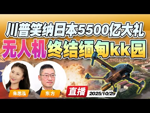 东南亚电诈破灭！？缅甸军方连续4天 无人机狂轰KK电诈园区！| 日本5500亿美元大礼 川普：美日史上最紧密 | 《午安新西兰》20251029