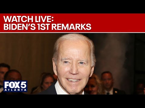 WATCH LIVE: Biden's first speech since leaving office