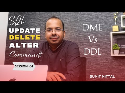 SQL Session - 4 | Update, Delete, Alter, DDL vs DML, Truncate vs Delete | Trendytech
