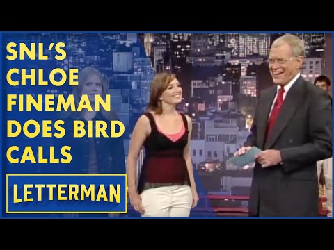 SNL's Chloe Fineman's Secret Talent | David Letterman