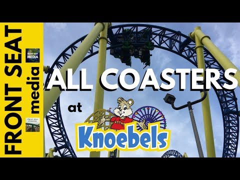 Knoebels Roller Coasters + Thrill Rides + On-Ride POVs 2019 - Front Seat Media