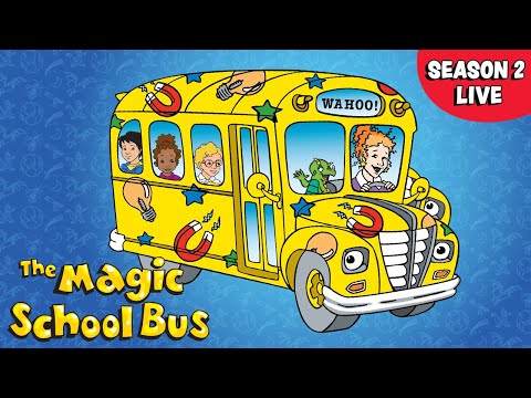 🔴 LIVE 🚌 The Magic School Bus 🚌 Season 2 FULL EPISODES 🦎 Live Stream