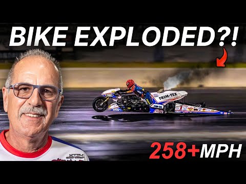Larry “Spiderman” McBride SMASHES Motorcycle Speed Record with INSANE Run