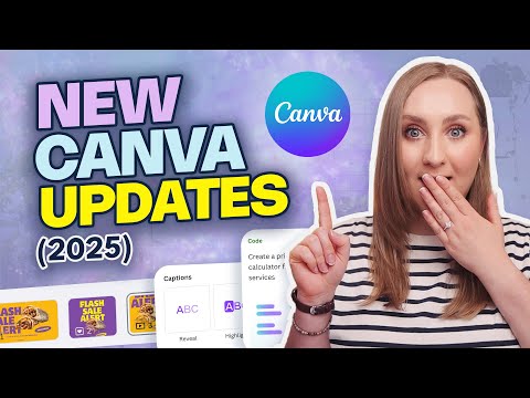 NEW Canva Features You HAVE TO know about! (Canva Create 2025)