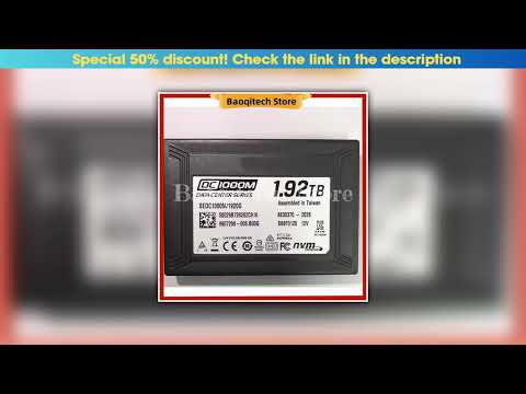 Review Brand New Original SEDC1000M 960G 1.92T 3.84T U2 PCle NVMe Gen3 x4 3D TCL  SSD DC1000M For K