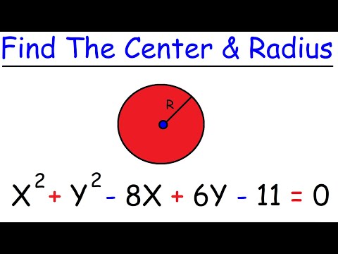How To Find The Center and Radius of a Circle