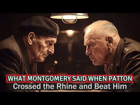 What Montgomery Said When Patton Crossed the Rhine - Ike Was Stunned